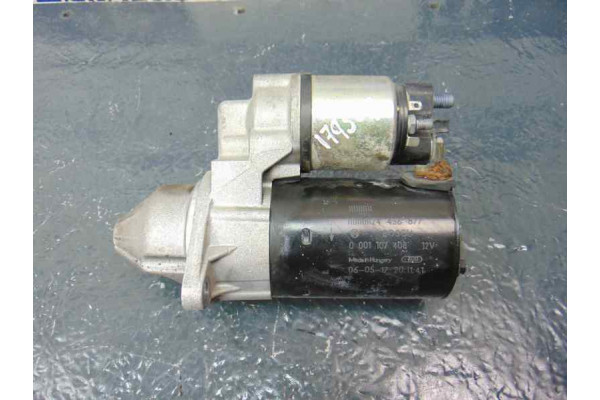 MOTOR ARRANQUE| OPEL- 1.2 TWINPORT (F08, F68) 80CV 1229CC|24436877 0001107408 9 DIENTES - 2006