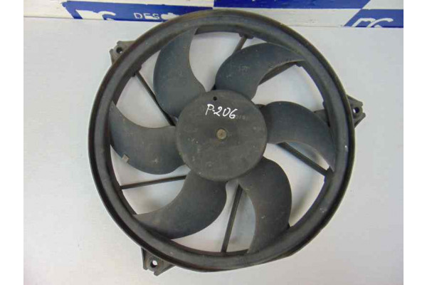 ELECTROVENTILADOR  PEUGEOT 206 FASTBACK  1.4 LPG 75CV 1360CC 1999 2 PIN