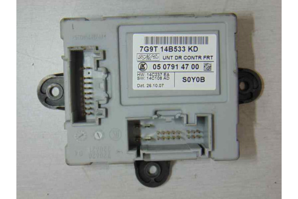 MODULO ELECTRONICO| LAND ROVER- 2.2 TD4 4X4 152CV 2179CC|7G9T14B533KD 0507914700 - 2007