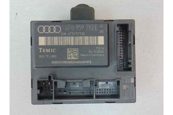 MODULO ELECTRONICO  AUDI A6 AVANT  2.7 TDI QUATTRO 180CV 2698CC 2006 4F0959792E