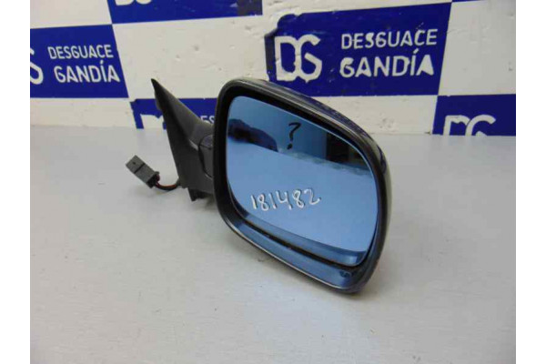 RETROVISOR DERECHO  AUDI A3  1.9 TDI 100CV 1896CC 2000 NEGRO