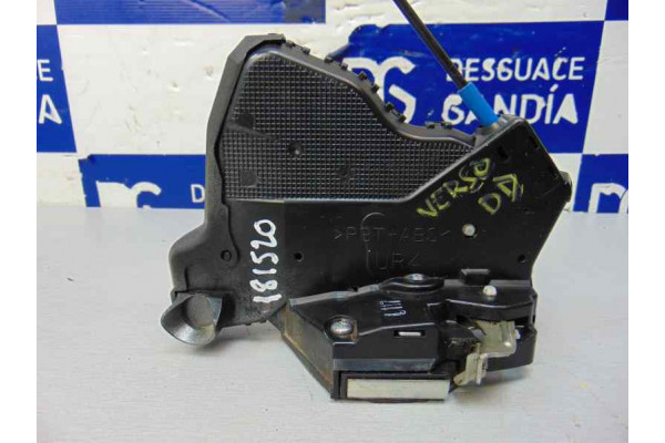 CERRADURA PUERTA DELANTERA DERECHA  TOYOTA COROLLA VERSO  2.0 D-4D (CUR10_) 116CV 1995CC 2004 2 PIN