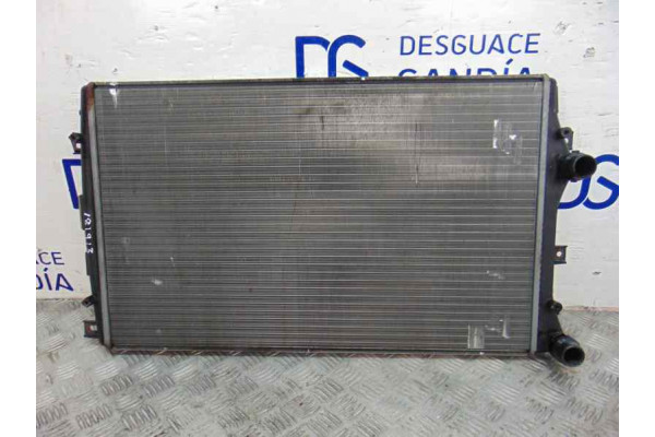 RADIADOR AGUA  VOLKSWAGEN CADDY III FURGÓN  1.9 TDI 105CV 1896CC 2003 1K0121253AA