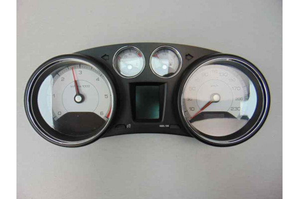 CUADRO INSTRUMENTOS  PEUGEOT 308  1.6 HDI 90CV 1560CC 2007 9665107680