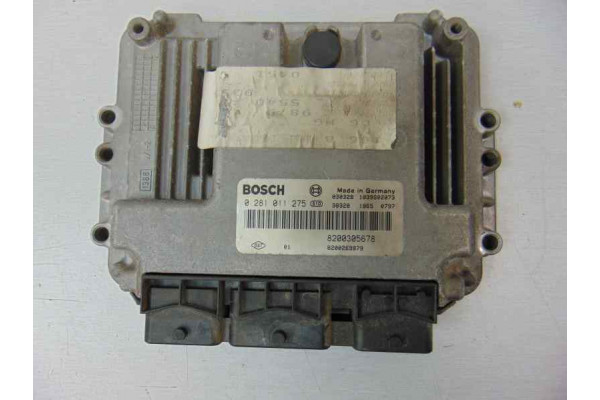 CENTRALITA MOTOR UCE| RENAULT- 1.9 DCI (BM0G, CM0G) 120CV 1870CC|8200305678 8200269879 0281011275  - 2003