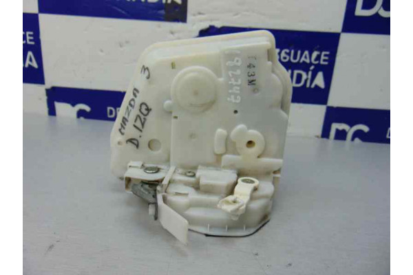 CERRADURA PUERTA DELANTERA IZQUIERDA  MAZDA 3  1.6 MZR 105CV 1598CC 2012 7 PIN