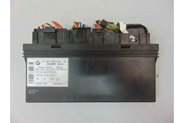 MODULO ELECTRONICO| BMW- 535 D 272CV 2993CC|61356974310 5WK49111 - 2004