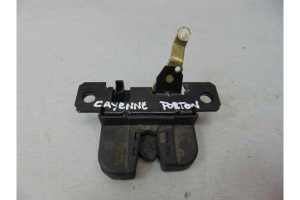 CERRADURA MALETERO / PORTON| PORSCHE- S 4.5 340CV 4511CC|7L5827505A 3 PIN - 2005