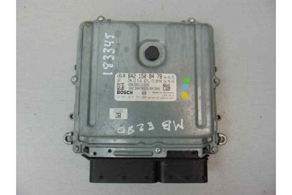 CENTRALITA MOTOR UCE| MERCEDES-BENZ- E 280 T CDI 4-MATIC (211.284) 190CV 2987CC|A6421508478 0281013721  - 2006