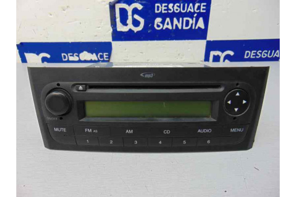 SISTEMA AUDIO / RADIO CD  FIAT GRANDE PUNTO  1.3 D MULTIJET 75CV 1248CC 2012 7354918880