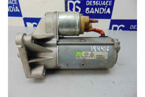 MOTOR ARRANQUE  RENAULT GRAND SCÉNIC II  1.9 DCI (JM0G, JM12, JM1G, JM2C) 120CV 1870CC 2006 8200331251