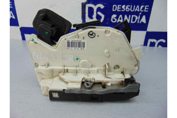 CERRADURA PUERTA DELANTERA DERECHA| VOLKSWAGEN- 1.4 GTI 180CV 1390CC|5K1837016B 7 PIN - 2011