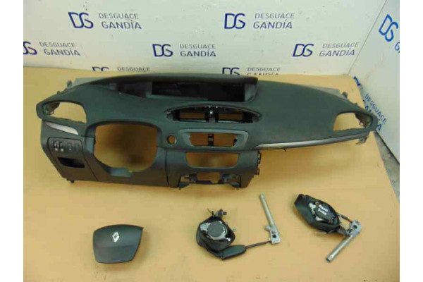 KIT AIRBAG| RENAULT- 1.5 DCI 106CV 1461CC|INCLUYE AIRBAG CONDUCTOR 985701921R 2 CONECTORES SALPICADERO CON AIRBAG ACOMPAÑANTE Y 