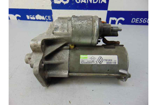 MOTOR ARRANQUE| RENAULT- 1.5 DCI 106CV 1461CC|8200836473A TS12E9 10 DIENTES - 2009