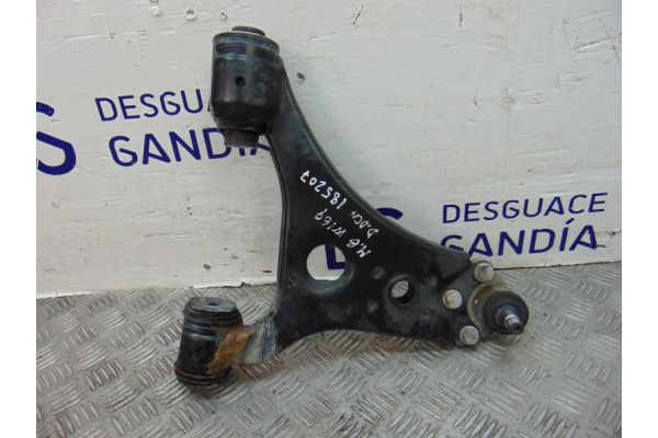 BRAZO SUSPENSION INFERIOR DELANTERO DERECHO| MERCEDES-BENZ- A 180 CDI (169.007, 169.307) 109CV 1991CC|A1693300407 DCH/IZQ  - 201