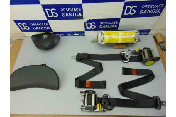 KIT AIRBAG| ALFA ROMEO- 1.9 JTD 150CV 1910CC|INCLUYE AIRBAG CONDUCTOR 1 CONECTOR 735289920 AIRBAG ACOMPAÑANTE CON TAPA 1 CONECTO