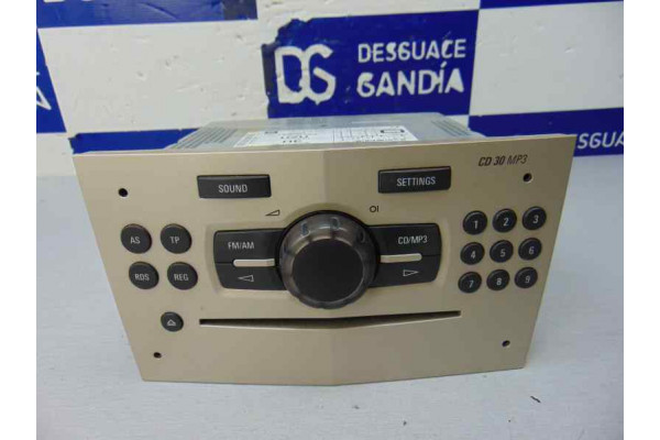 SISTEMA AUDIO / RADIO CD| OPEL- 1.3 CDTI (L08, L68) 75CV 1248CC|13289920 497316088 - 2010