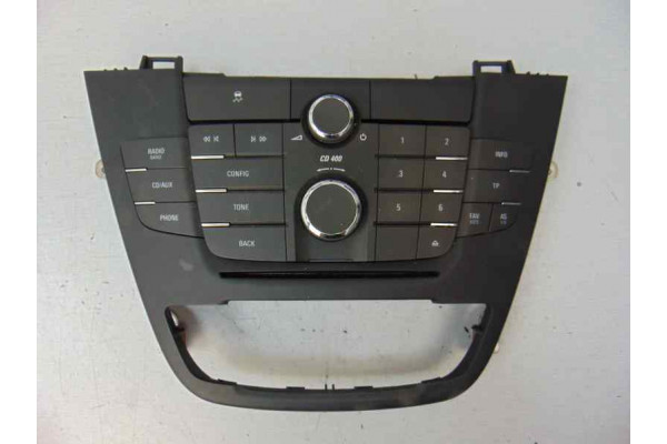 SISTEMA AUDIO / RADIO CD| OPEL- 2.0 CDTI (68) 160CV 1956CC|13321292 - 2011