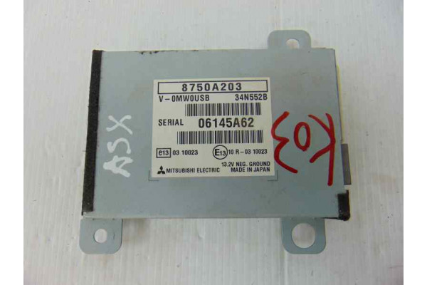 MODULO ELECTRONICO  MITSUBISHI ASX   2010 8750A203