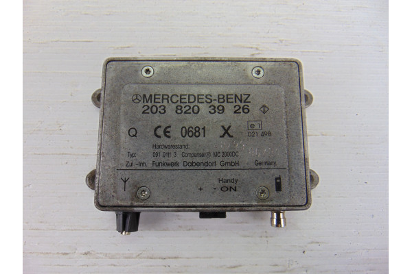 MODULO ELECTRONICO  MERCEDES-BENZ CLASE C  C 220 CDI (203.006) 143CV 2148CC 2004 2038203926