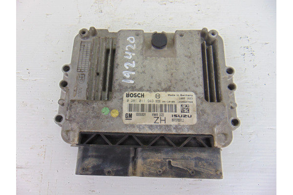 CENTRALITA MOTOR UCE| OPEL- 1.7 CDTI (L48) 100CV 1686CC|55556829 0281011943 - 2004