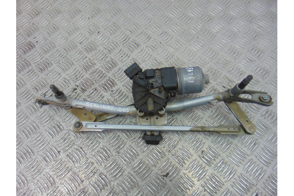 MOTOR LIMPIA DELANTERO| CITROEN- 1.6 HDI 75 16V 75CV 1560CC|9682861480 3397020954 0390241621 4 PIN - 2015