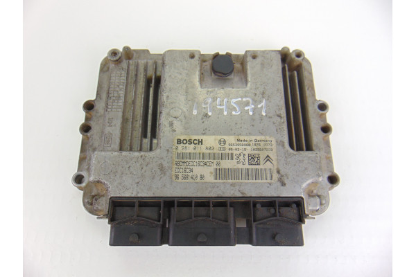 CENTRALITA MOTOR UCE| CITROEN- 2.0 HDI 90CV 1997CC|9656841080 0281011802 EDC16C34 - 2004