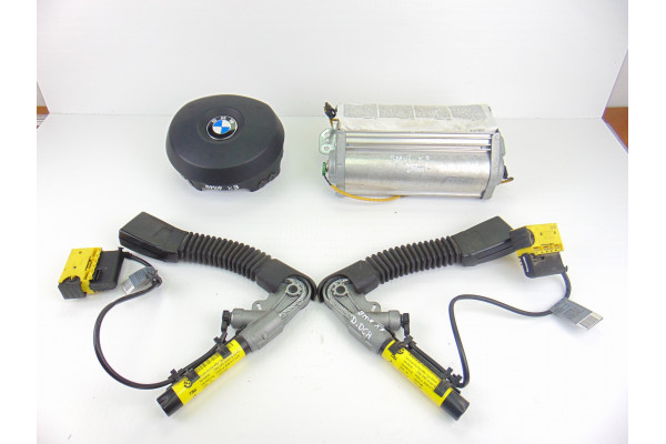 KIT AIRBAG| BMW- 2.0 D 150CV 1995CC|INCLUYE AIRBAG CONDUCTOR 2 CONECTORES AIRBAG ACOMPAÑANTE 2 CONECTORES Y 2 ENGANCHE PRETENSOR