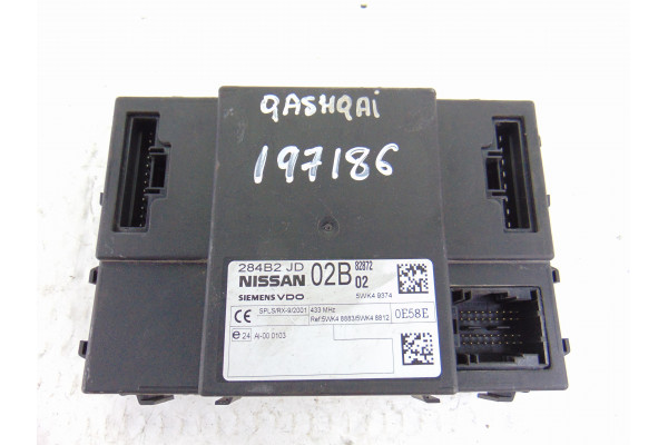 MODULO ELECTRONICO  NISSAN QASHQAI / QASHQAI +2 I  1.5 DCI 106CV 1461CC 2008 284B2JD02B