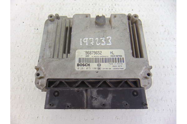 CENTRALITA MOTOR UCE| CHEVROLET- 2.0 D 121CV 1991CC|96879652 HL 0281015180 - 2007