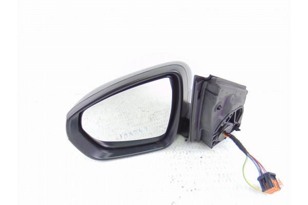 RETROVISOR IZQUIERDO  PEUGEOT 5008 II  1.2 131CV 1199CC 2017 NEGRO